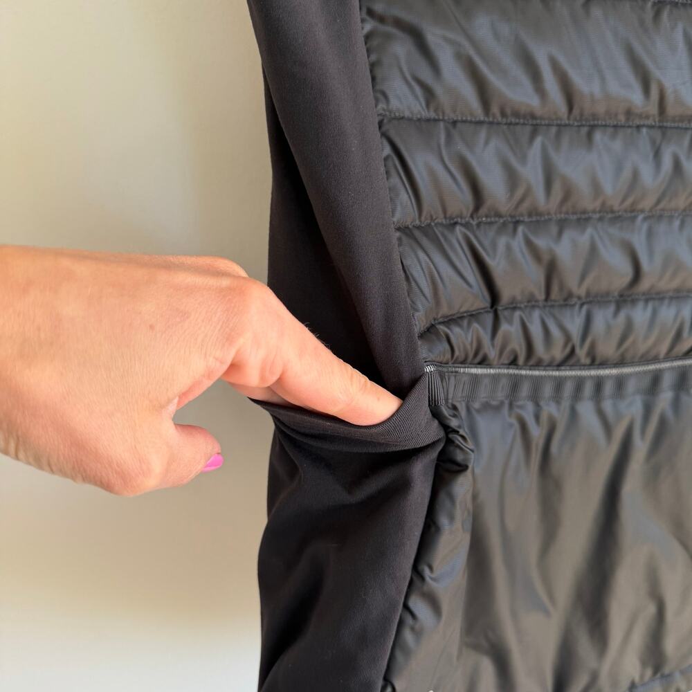 Lululemon Down For A Run Vest II Zip Up Black 8 NWT - Picture 13 of 13